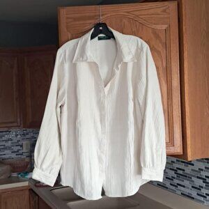 LEMON GRASS WOMENS TOP SIZE 1X